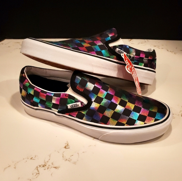 🆕️ NEW Vans Classic Slip-On Iridescent - Picture 2 of 12